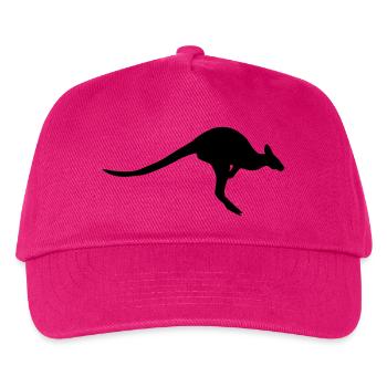 Känguruh - Kinder Basecap - Fuchsia - Vorne