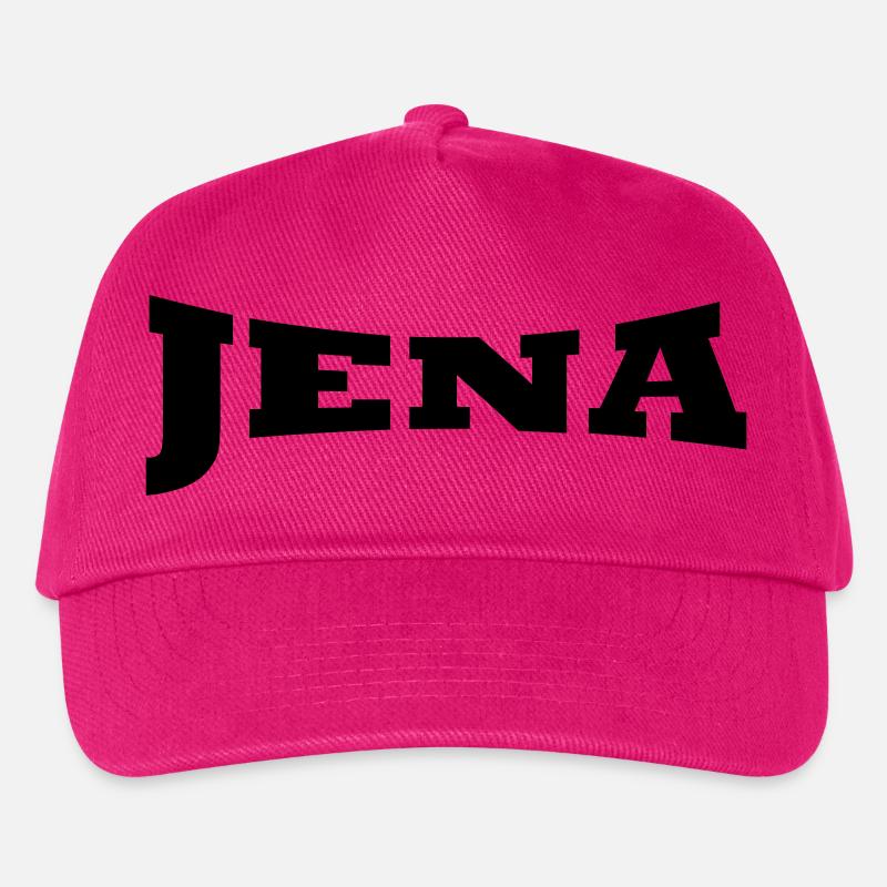 Jena Schriftzug - Kinder Basecap - Fuchsia