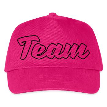 team - Kinder Basecap - Fuchsia - Vorne