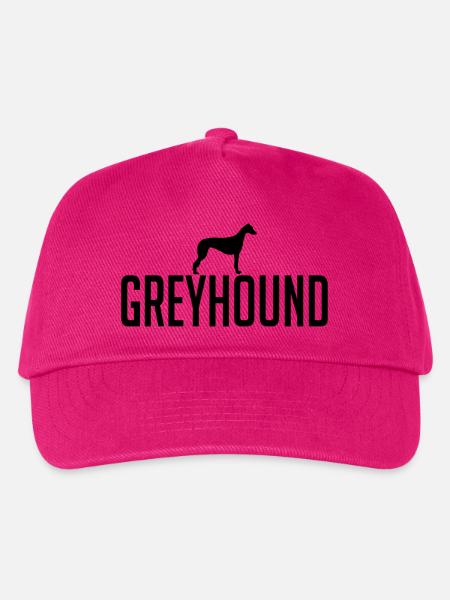 GREYHOUND Hunderasse - Kinder Basecap - Fuchsia
