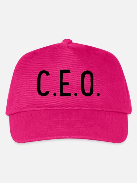 CEO - Kinder Basecap - Fuchsia