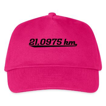 half marathon - Kids’ Baseball Cap - fuchsia - Front