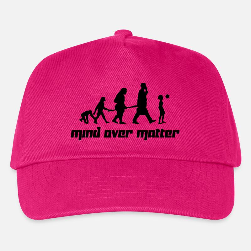 Mind over Matter (Vector) - Kinder Basecap - Fuchsia
