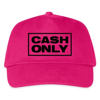 CASH ONLY - Kinder Basecap - Fuchsia - Vorne