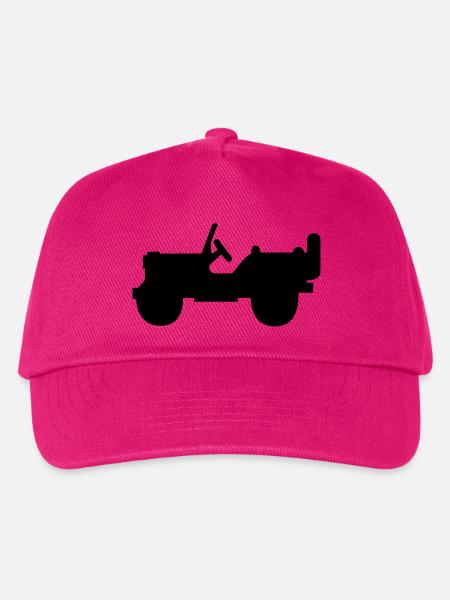 Shilouette Willys solo - Kinder Basecap - Fuchsia