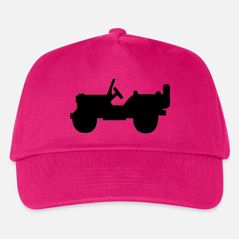 Shilouette Willys solo - Kinder Basecap - Fuchsia