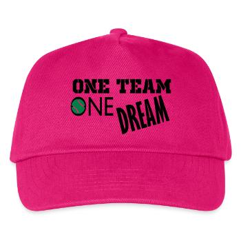 one dream - Kids’ Baseball Cap - fuchsia - Front