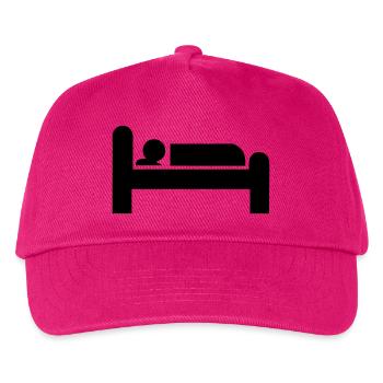 icon lit dormir dort - Casquette de baseball Enfant - fuchsia - Devant