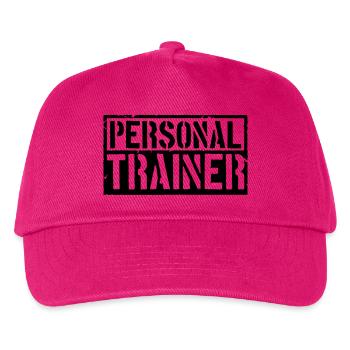 Coach personal trainer - Kids’ Baseball Cap - fuchsia - Front