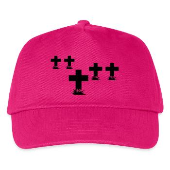 rip_1_f1 - Kids’ Baseball Cap - fuchsia - Front