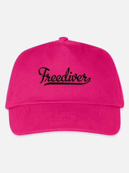 Freediver - Kinder Basecap - Fuchsia