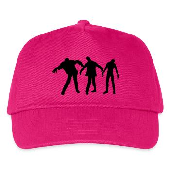 zombies - Kinder Basecap - Fuchsia - Vorne