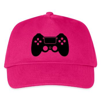 gaming - Kinder Basecap - Fuchsia - Vorne