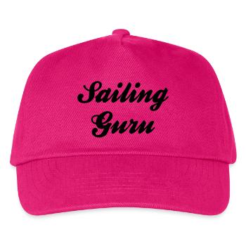 sailing guru - Kinder Basecap - Fuchsia - Vorne
