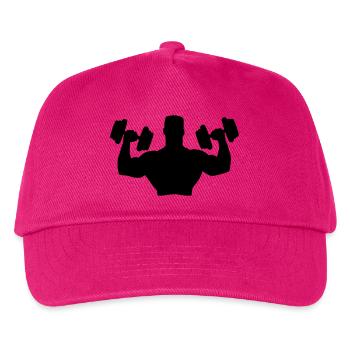 Muscle Man Training - Casquette de baseball Enfant - fuchsia - Devant