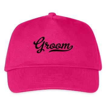 Bräutigam - Kinder Basecap - Fuchsia - Vorne