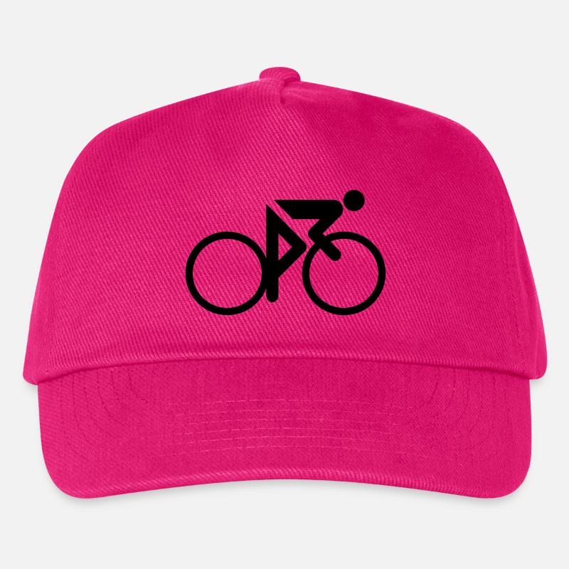 Radsport - Kinder Basecap - Fuchsia