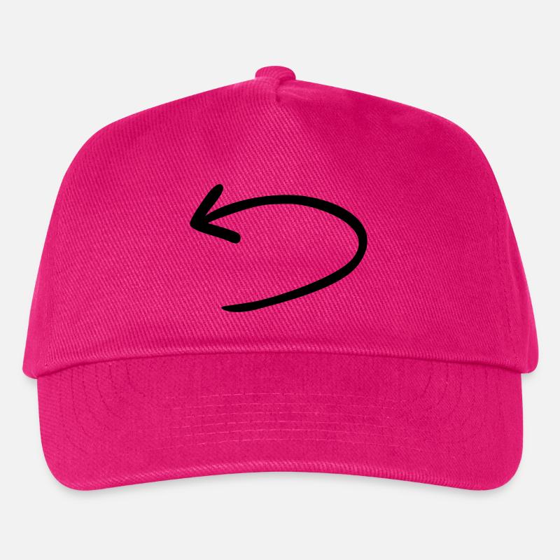 Flèche Retour à l'inverse - Casquette de baseball Enfant - fuchsia