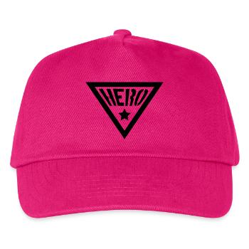 Hero Symbol - Kids’ Baseball Cap - fuchsia - Front