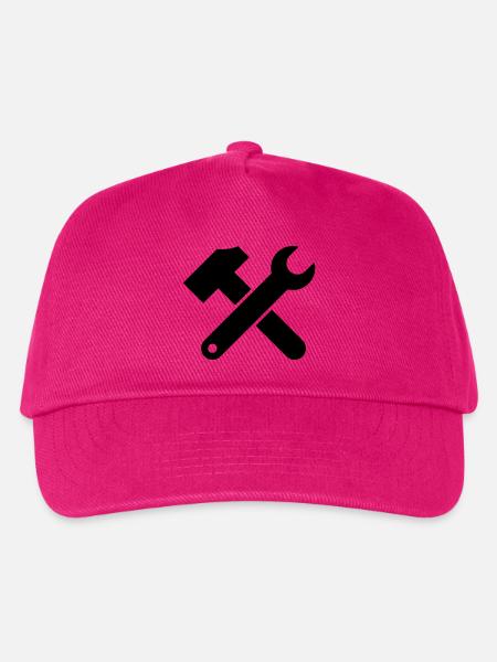 Handwerk - Kinder Basecap - Fuchsia