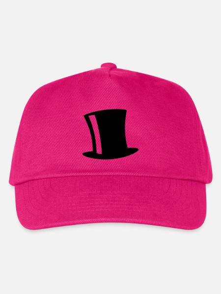 Top Hat - Kinder Basecap - Fuchsia