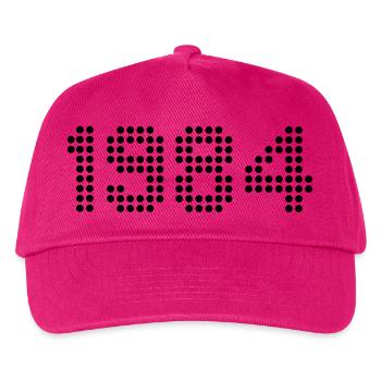 1984 - Kinder Basecap - Fuchsia - Vorne