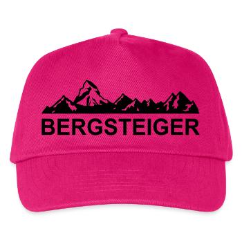 bergsteiger - Kinder Basecap - Fuchsia - Vorne
