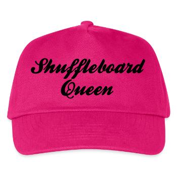 shuffleboard queen - Kids’ Baseball Cap - fuchsia - Front