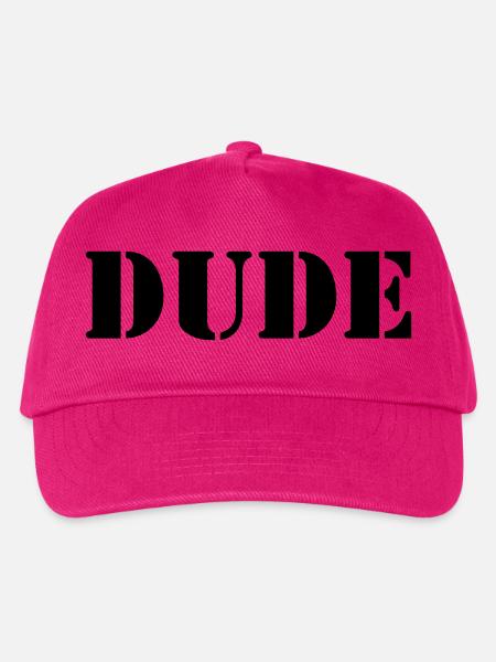 Dude - Kinder Basecap - Fuchsia
