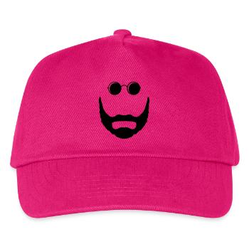 bart sonnenbrille - Kinder Basecap - Fuchsia - Vorne