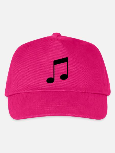 note_icon - Kinder Basecap - Fuchsia