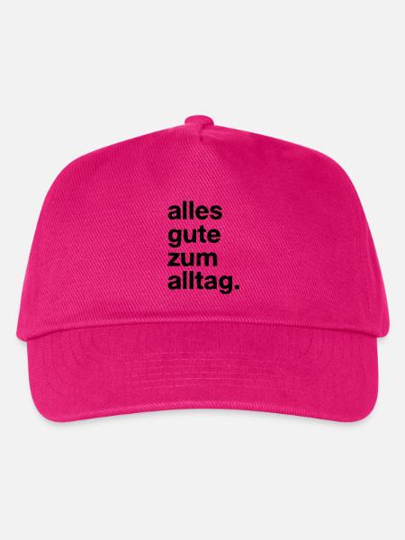 alltag - Kinder Basecap - Fuchsia