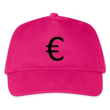 Euro - Kinder Basecap - Fuchsia - Vorne