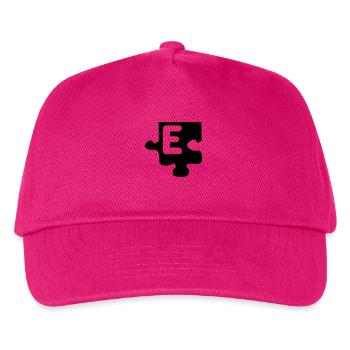 E tattoo puzzle 069 - Casquette de baseball Enfant - fuchsia - Devant