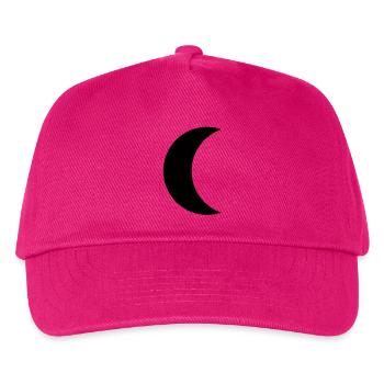 moon - Kids’ Baseball Cap - fuchsia - Front