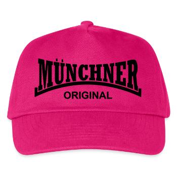 Münchner Original - Kinder Basecap - Fuchsia - Vorne