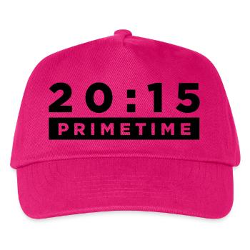 Prime Time - Kids’ Baseball Cap - fuchsia - Front