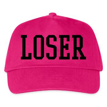 LOSER - Kinder Basecap - Fuchsia - Vorne