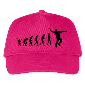 Ab geht die Post! - Kinder Basecap - Fuchsia - Vorne