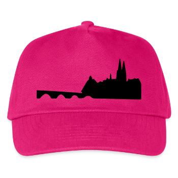 Skyline Regensburg - Kinder Basecap - Fuchsia - Vorne