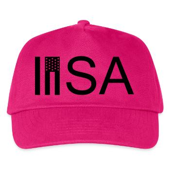 USA - Kinder Basecap - Fuchsia - Vorne