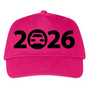Trip 2026, Road trip 2026, Holiday 2026 - Kids’ Baseball Cap - fuchsia - Front