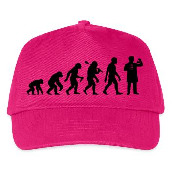 Chemiker Evolution Für Chemie Student Professor - Kinder Basecap - Fuchsia - Vorne