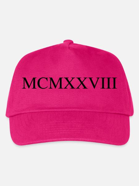 1928 - Kinder Basecap - Fuchsia
