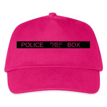 tardis - Kids’ Baseball Cap - fuchsia - Front