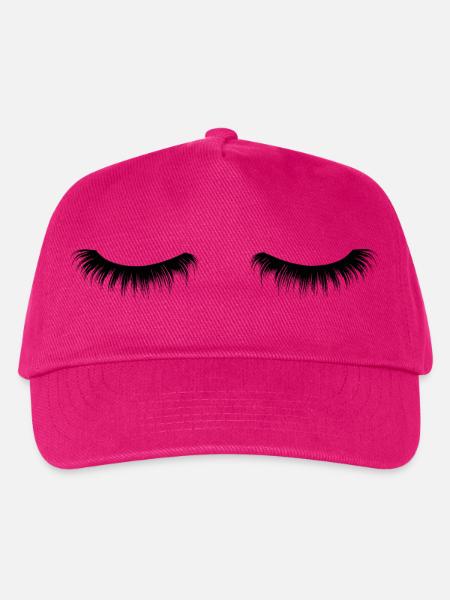 Abstraktes Farbenspiel auf Leinwand - Kinder Basecap - Fuchsia