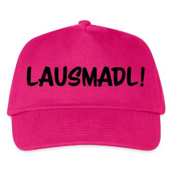 Lausmadl - Kinder Basecap - Fuchsia - Vorne