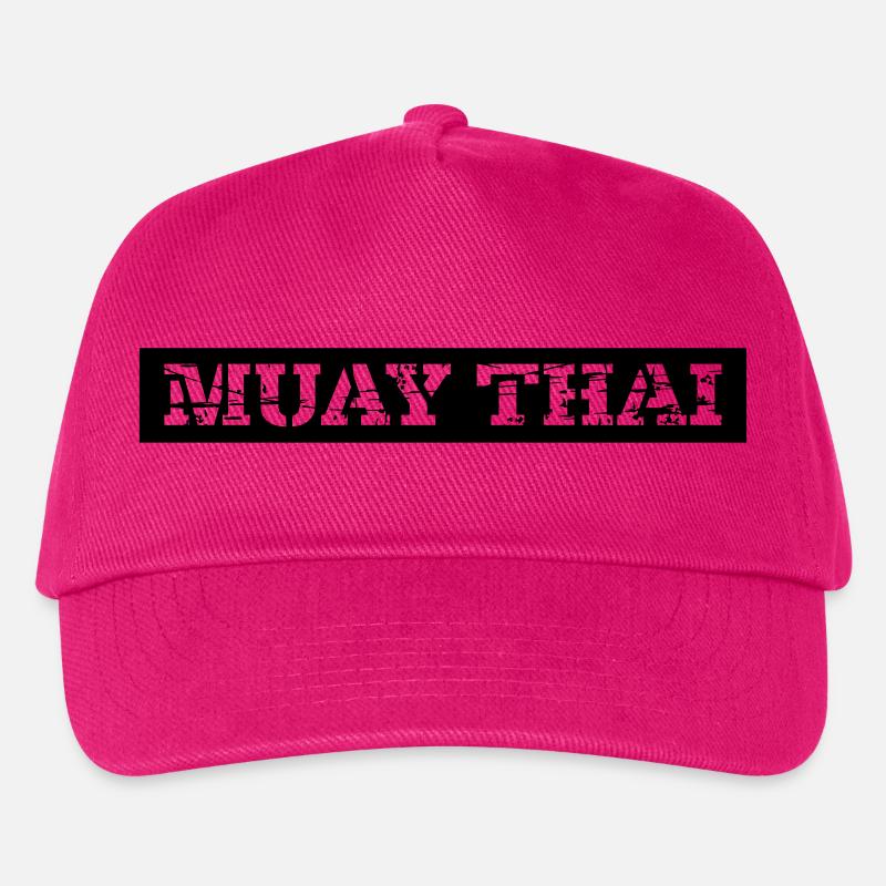 Muay Thai - Kinder Basecap - Fuchsia