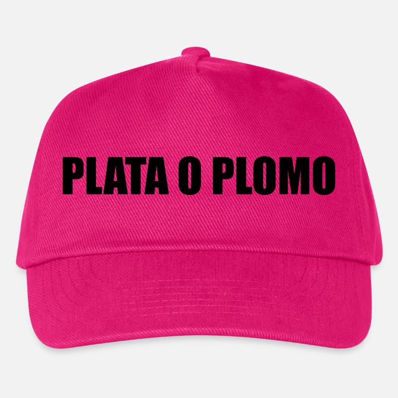 PLATA O PLOMO - Kinder Basecap - Fuchsia