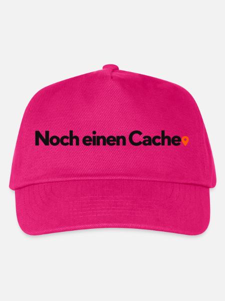 Noch einen Cache - Kinder Basecap - Fuchsia